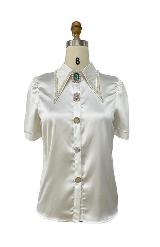 Satin Me Blouse