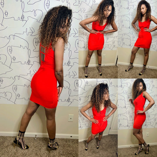 Red Bandage Dress