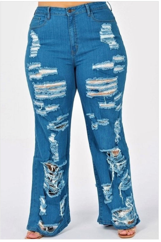Plus Denim Jeans