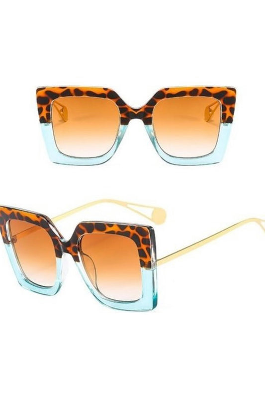 Brown/leopard shades