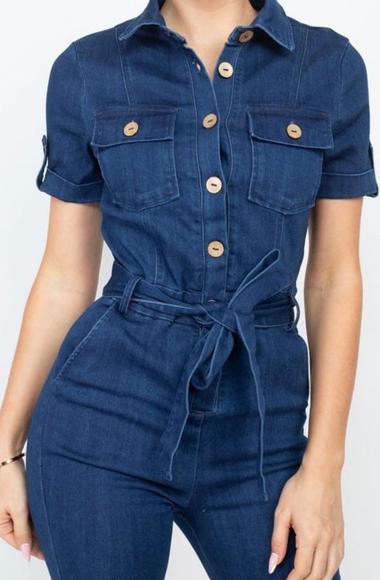 Denim Couture Jumpsuit